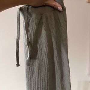 Skims Waffle Jogger Green